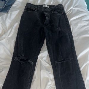 Abercrombie and Fitch jeans!